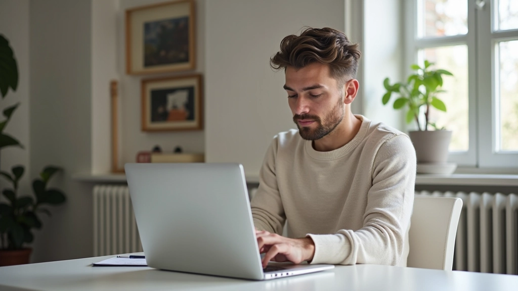 Ordinateur portable montrant un tableau de bord d'affiliation avec des statistiques de clics, conversions et commissions en temps réel